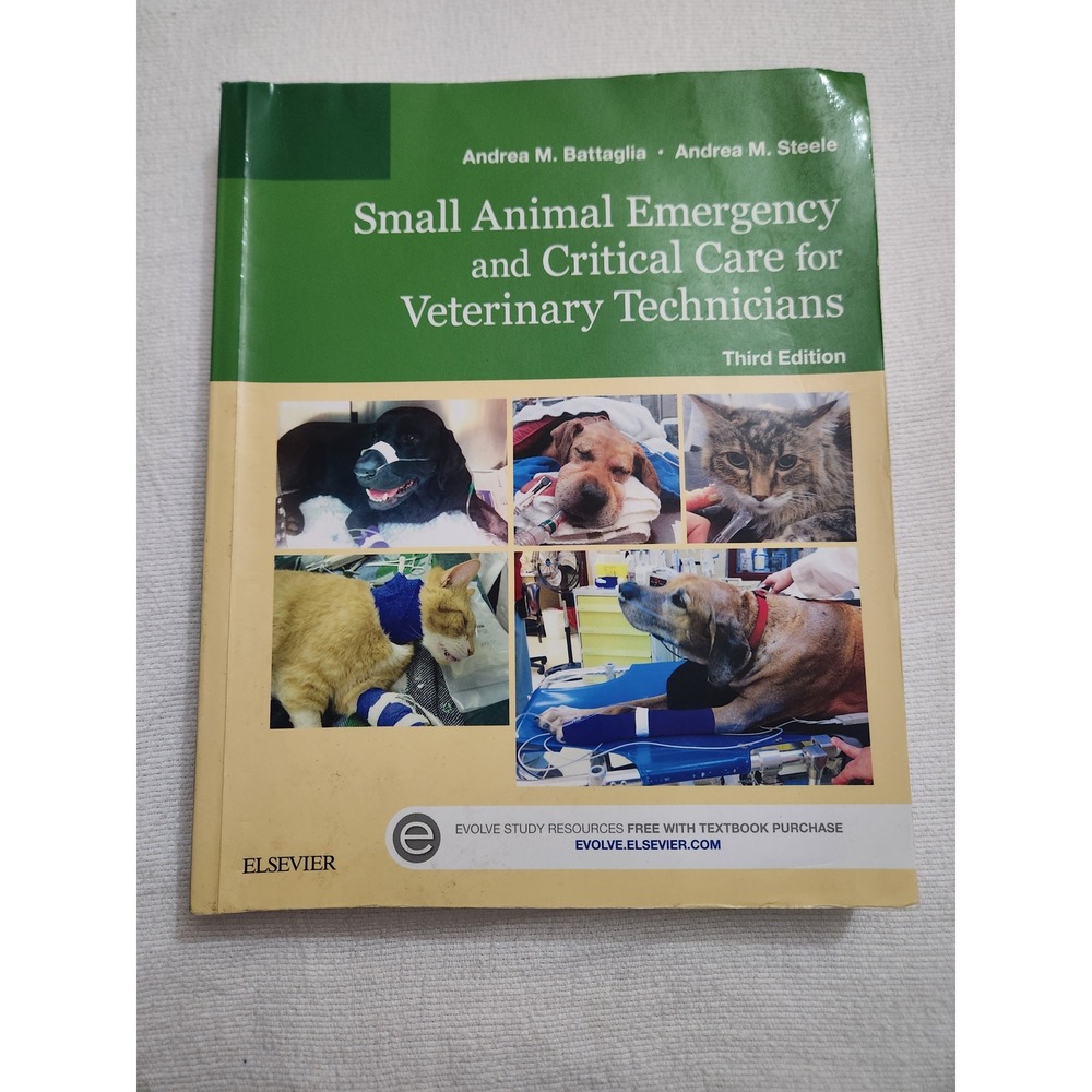 Small Animal Emergency and Critical Care Veterinary Technicians 3rd Ed Elsevier